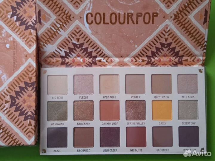 Colourpop тени Sandstone