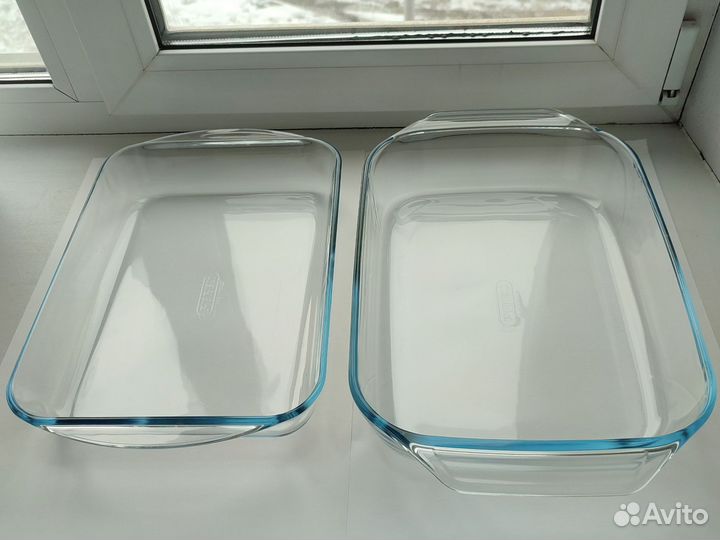 Чаша для запекания стеклянная 35*23*5