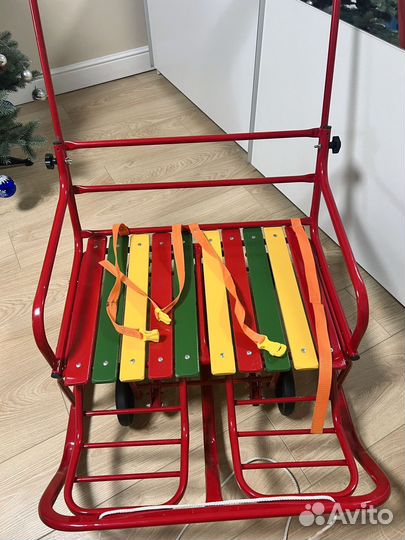 Санки для двойни, санки для погодок