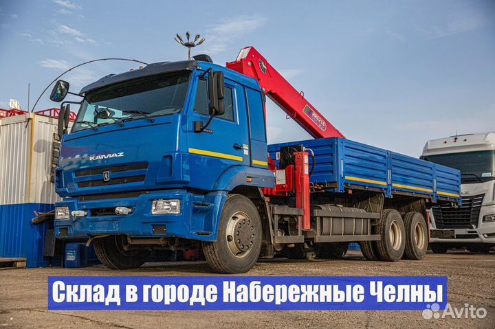 КАМАЗ 65117 с КМУ, 2024