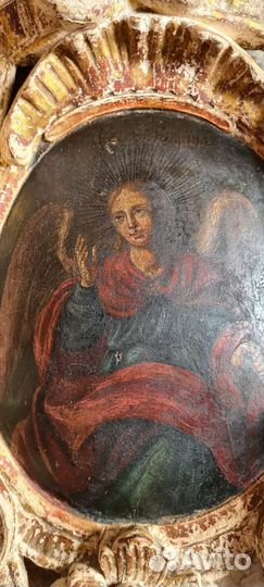 Икона с Храма.Ангел Хранитель.18-19в