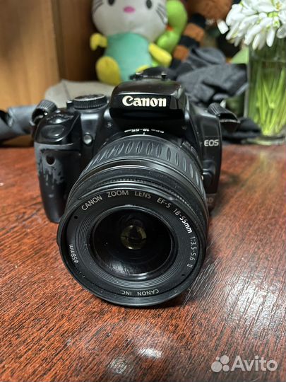 Зеркальный фотоаппарат Canon eos 400D(светофильтр)