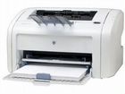 Принтер HP LJ 1018 + новый картридж + доставка