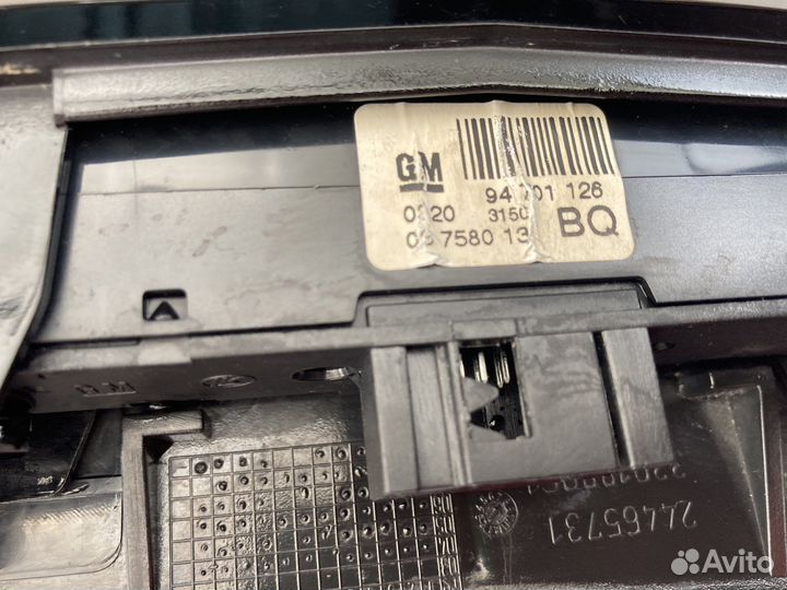 Блок кнопок opel astra h zafira b