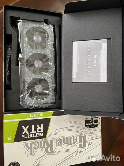 Видеокарта Palit GeForce RTX 3070 Ti GameRock OC