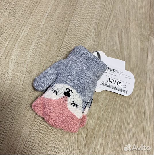 Варежки для девочки новые