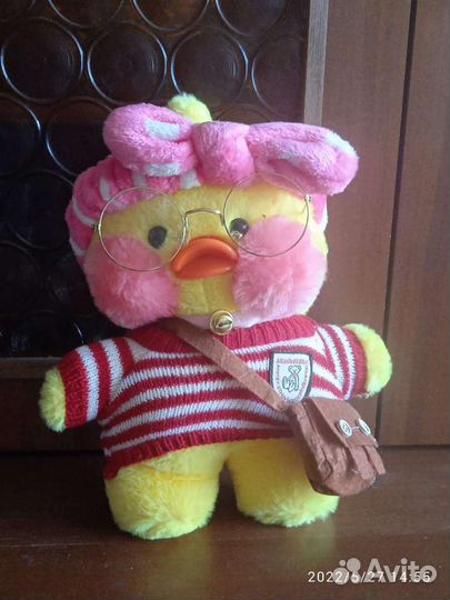 Мягкие игрушки уточки и собачки лалафанфан