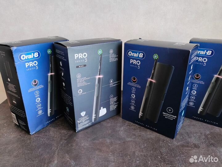 Электрическая зубная щетка Oral-B Pro 3 Black