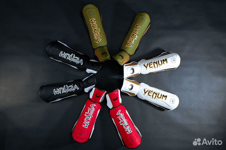 Защита голени и стопы Venum Black