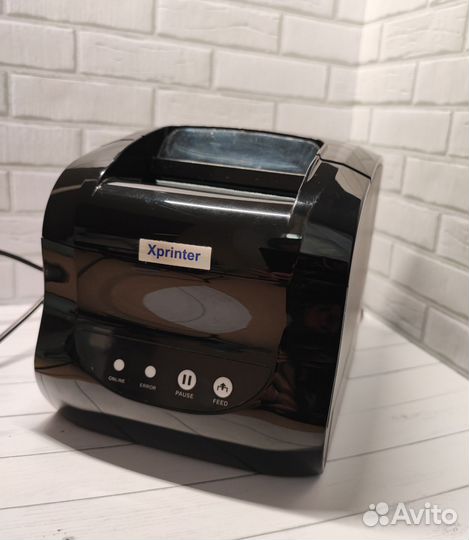 Термопринтер xprinter xp 365b для маркетплейсов