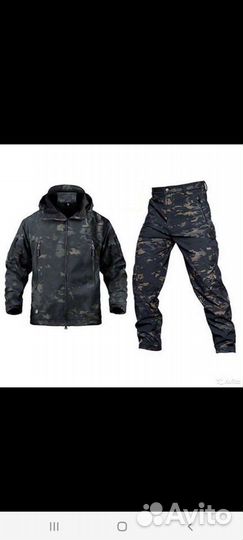 Костюм softshell для рыбалки и охоты
