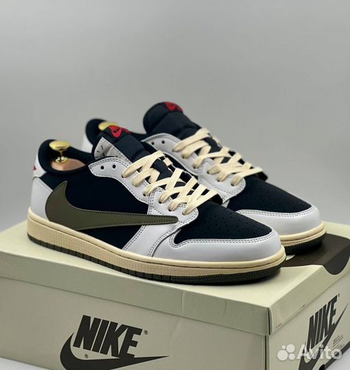 Nike Air Jordan 1 Low Travis Scott Премиум