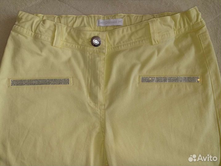 Джинсовый костюм для девочки на рост 146