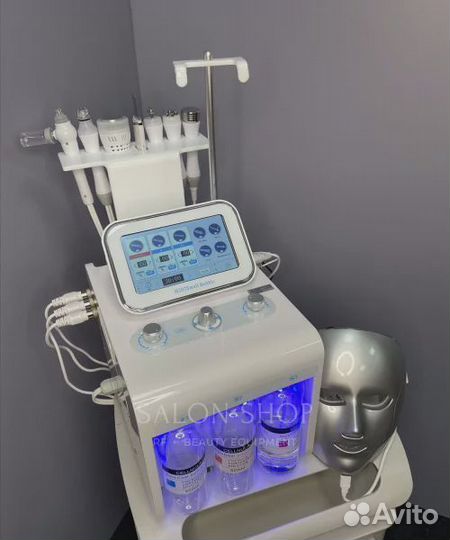 Многофункциональный аппарат H2o2 new, гидропилинг