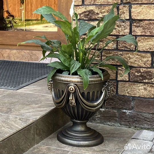 Большой горшок для цветов, кашпо, горшок ручной ра