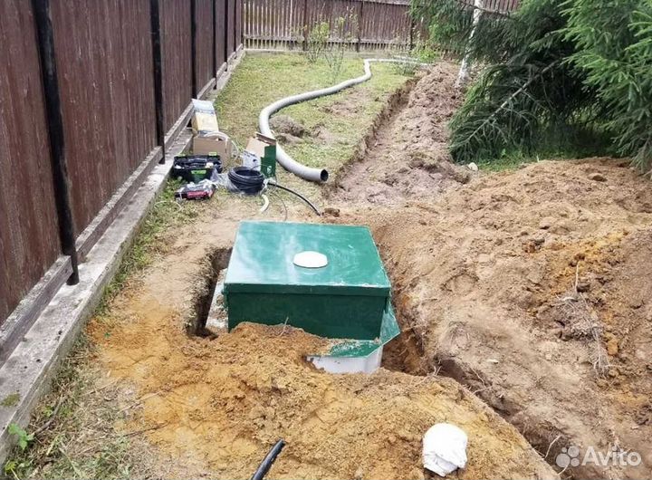 Септики в СПБ. Монтаж под ключ