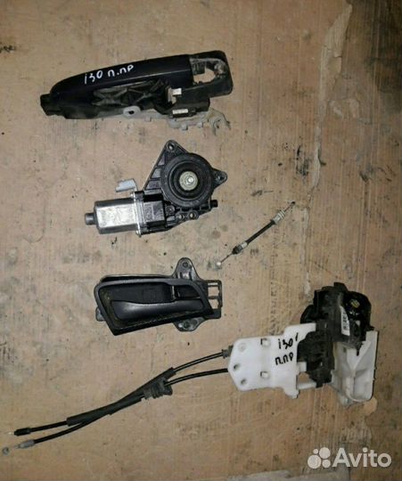 Детали передней правой двери hyundai i30 1