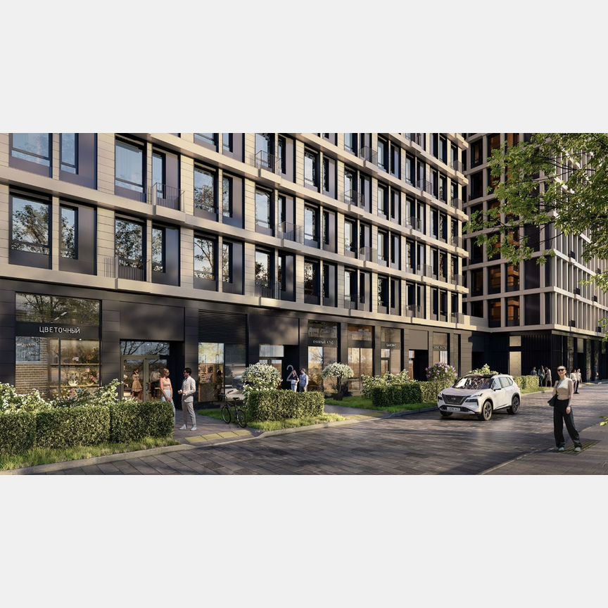 Квартира-студия, 40 м², 1/30 эт.