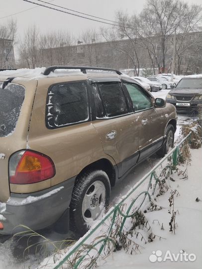 Hyundai Santa Fe 2.0 AT, 2002, 236 000 км