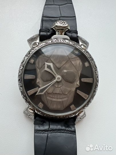 Часы с черепом Gaga Milano skull/pture