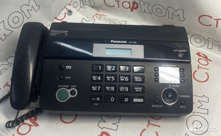 Телефон факс Panasonic KX-FT982