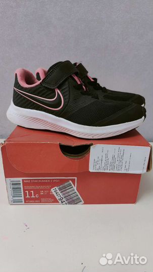 Кроссовки nike для девочки 28 размера