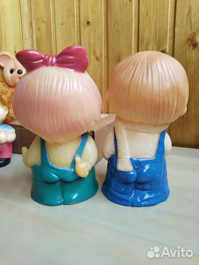 Резиновые игрушки СССР