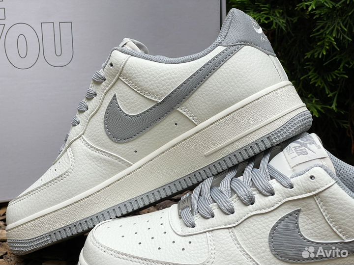 Nike Air Force 1 07 Low Rice White Dark Grey