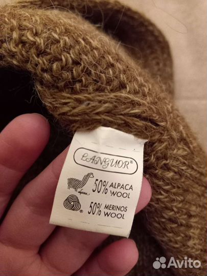 Шапка женская вязаная, 100 шерсть