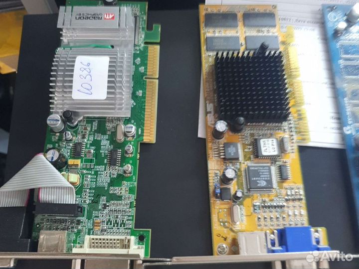 Видеокарты разъем AGP NVidia ATI разные