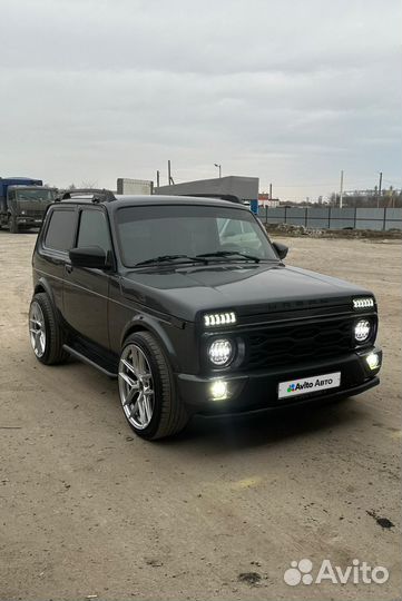 LADA 4x4 (Нива) 1.7 МТ, 2017, 135 000 км