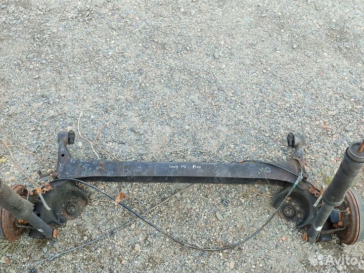 Задняя балка Geely mk
