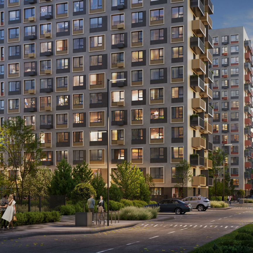 1-к. квартира, 39 м², 12/15 эт.