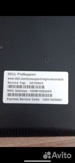 Ноутбук Dell