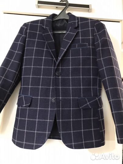 Пиджак для мальчика 128 134