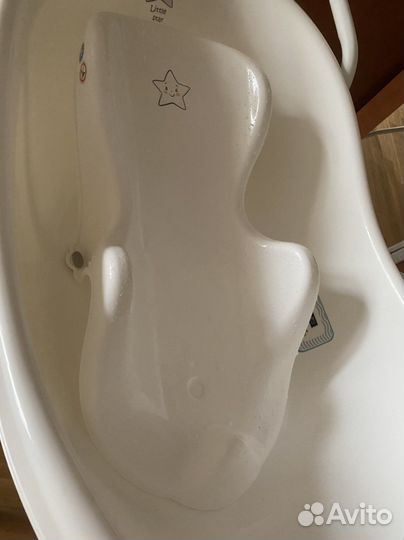 Ванна детская с подставкой и гамаком