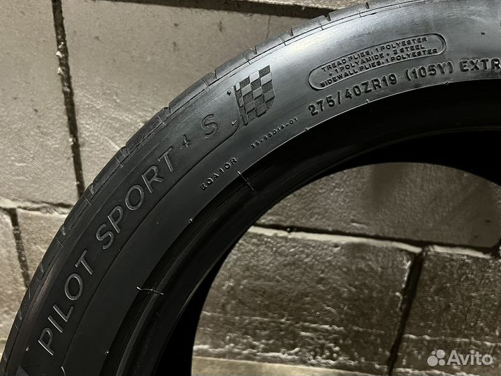 Michelin Pilot Sport 4 S 275/40 R19 105Y