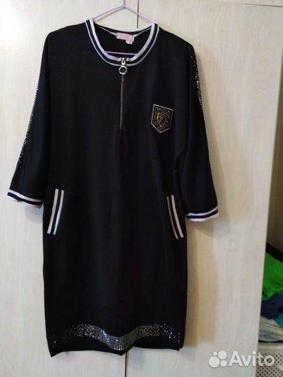 Платье черное