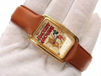 Seiko-Lorus Mickey Mouse Мужские Часы Винтаж