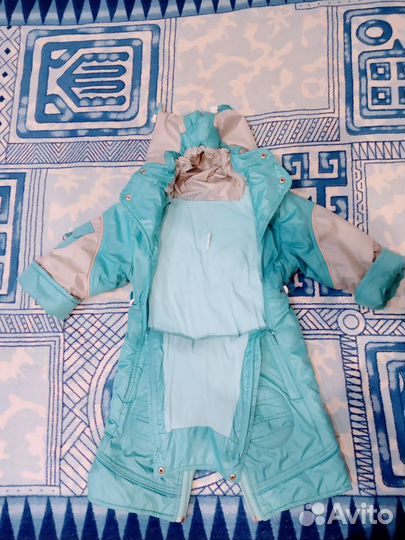 Детский демисезонный комбинезон-трансформер