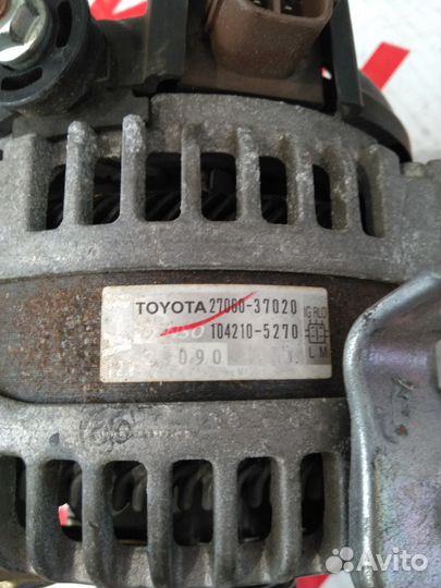Генератор Toyota Corolla 150, 180 1ZR 2ZR 3ZR