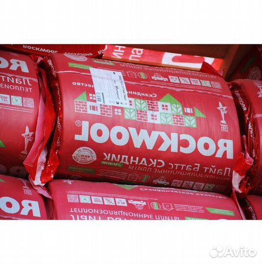 Утеплитель Rockwool Лайт Баттс Скандик