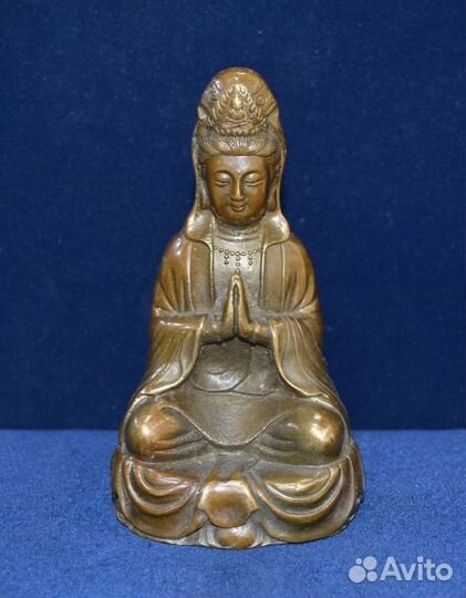Статуэтка - Будда ( бронза патинированная)