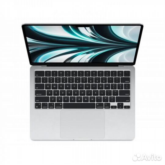 Apple MacBook Air 2022 (Apple M2, RAM 8 гб, SSD 256 гб, Apple graphics 8-core), серебристый