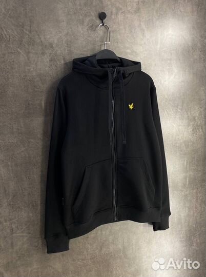 Lyle Scott zip худи черное авито доставка