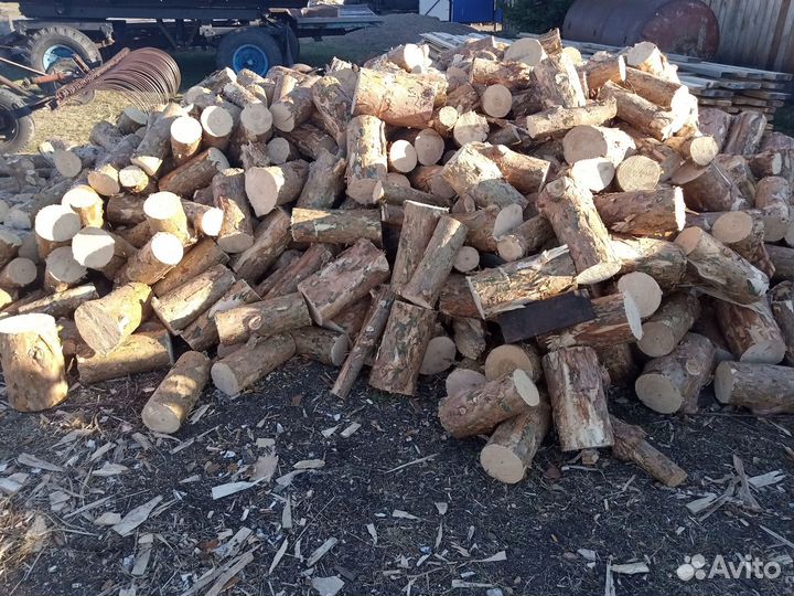 Дрова берёзовые, сосновые(горбыль пиленый)