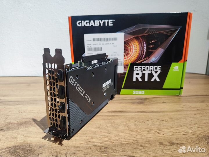 Видеокарта gigabyte GeForce RTX 3060 gaming OC 8GB