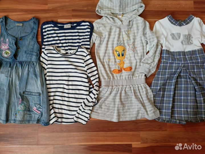 Пакет фирменных вещей на девочку р-р 116
