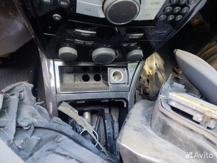 Управление климатом и печкой opel Astra h