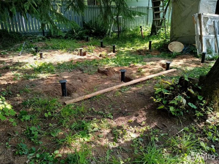 Винтовые сваи под ключ